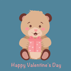 bear, love, cute, illustration, heart, teddy, valentine, vector, cartoon, toy, animal, baby, design, happy, holiday, card, little, sweet, brown, funny, gift, isolated, day, art, character, childhood, 