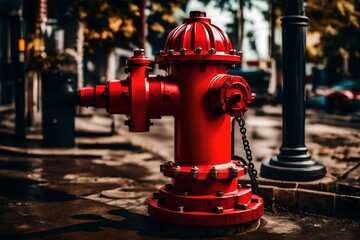 fire hydrant in the city