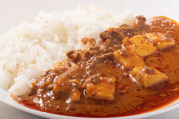麻婆豆腐カレー