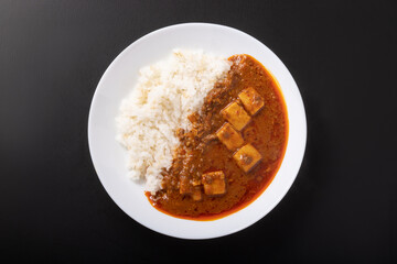 麻婆豆腐カレー