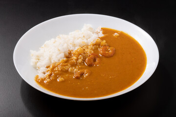 ガーリックシュリンプカレー