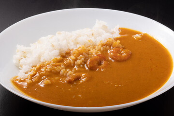 ガーリックシュリンプカレー