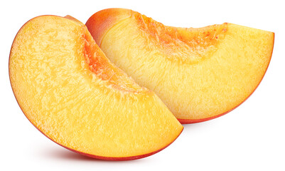 Peach slice clipping path