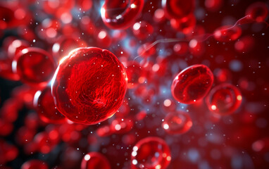 red blood cells background