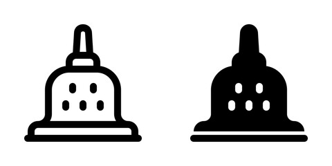 Editable temple, shrine vector icon. Landmark, monument, structure, culture, building, architecture. Part of a big icon set family. Perfect for web and app interfaces, presentations, infographics, etc