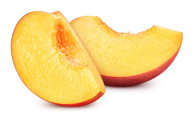 Peach slice clipping path