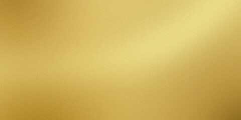 Abstract yellow gold gradient blurred background grainy noise texture backdrop poster banner	
