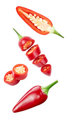 Fresh organic pepper isolated