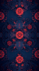 Beautiful seamless motif pattern Background with Chinese New Year. Traditional chinese patterns