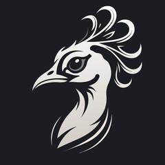 Obraz premium illustration of a peacock