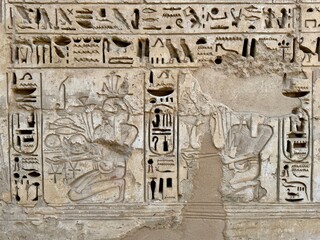 ancient egyptian hieroglyphics background 