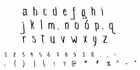 Alphabet Split Monogram, Split Letter Monogram, Alphabet Frame Font. Laser cut template. Initial monogram letters.