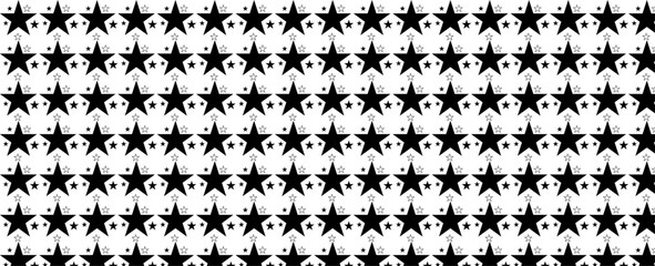Seamless star pattern. Stars seamless pattern. Seamless pattern with star in sky. Abstract geometric shape texture. Design template for wallpaper, wrapping, fabric, textile Vector Illustration