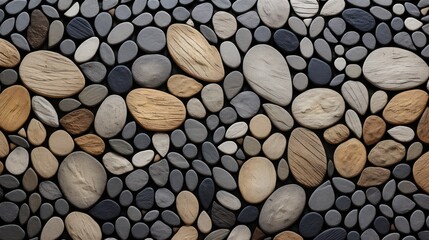 Stone Texture Motif Background, Generative AI

