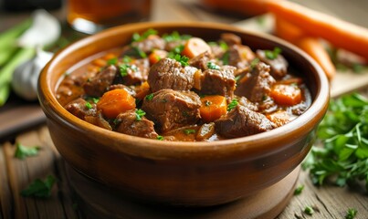 slow-cooked beef stew