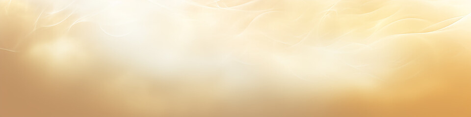 abstract smooth golden glowing festive background long narrow panoramic view copy space - obrazy, fototapety, plakaty