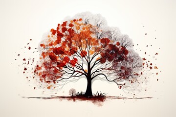 Fall Season Tree