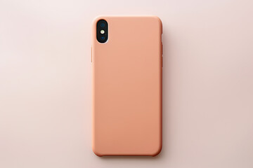 Phone case design, soft peach fuzz  pantone color