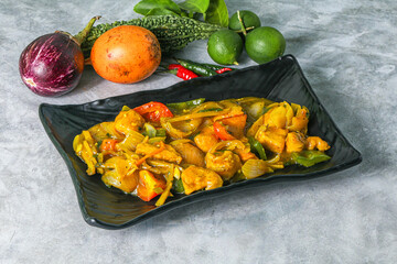 Asian cuisine - Ginger Garlic Chicken