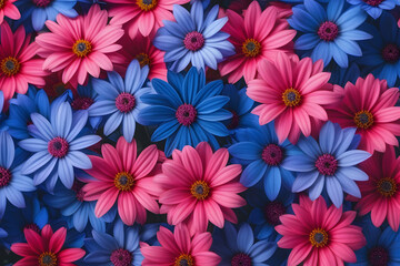 pattern with flowers.