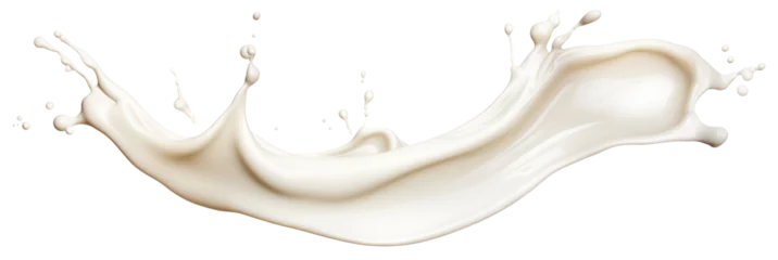  Splash of milk or cream, cut out © Yeti Studio