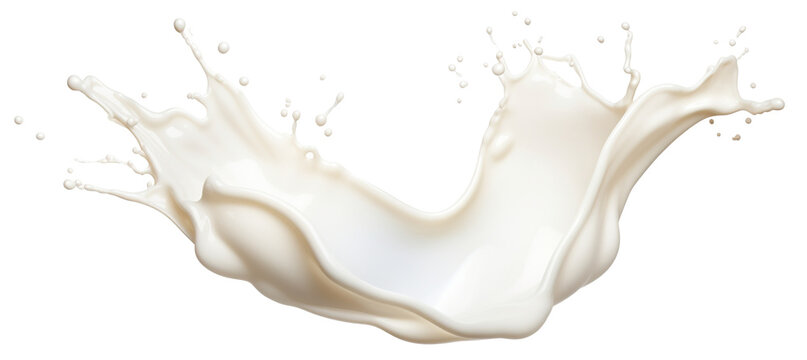 Splash of milk or cream, cut out