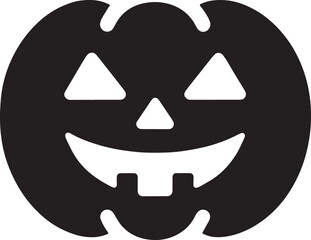 Halloween Pumpkin Silhouette