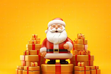 Filthy Rich Santa Claus - Christmas Greeting