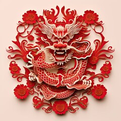 Dragon artwork showcasing intricate designs and details