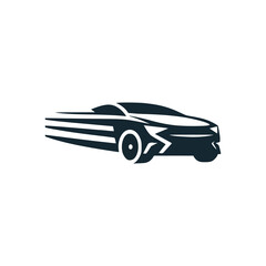 fast car automotive logo vector illustration template design