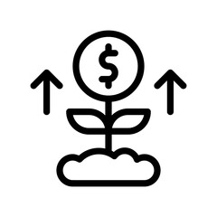 growth line icon