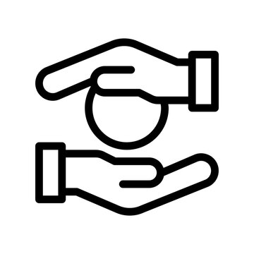 responsability line icon