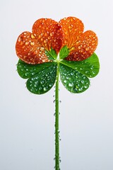 Raindrops on a Shamrock: A Celebration of Irish Pride and the Month of March Generative AI