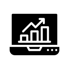 performance glyph icon