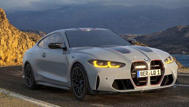 BMW M4 CSL - powerful, fast, amazing