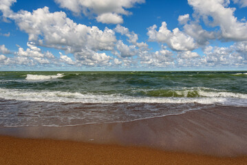 Coast of Baltic sea. - 723669726