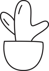 Cactus Doodle Illustration
