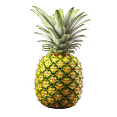 Fototapeta premium pineapple isolated on white background