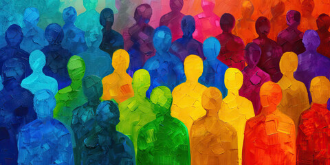 Election Excitement: A Vibrant Atmosphere of Voter Engagement in an Election Rally