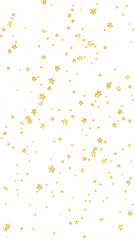 Magic stars vector overlay.  Gold stars scattered