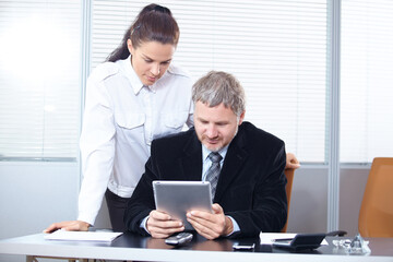 business people in the office