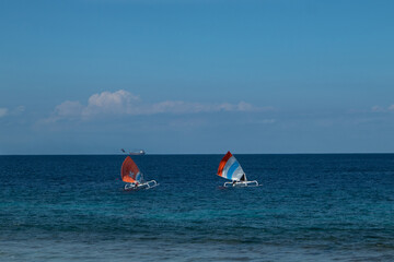 sailboat on the beach