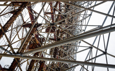 old secret army soviet radar in Chernobyl