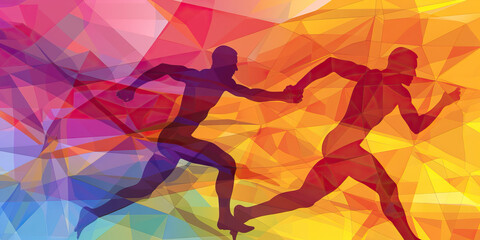 Sportsmanship in Action: A Display of Sportsmanship and Fair Play Among Olympic Athletes, Illustrating the Values of Respect and Integrity That Define Competitive Spirit