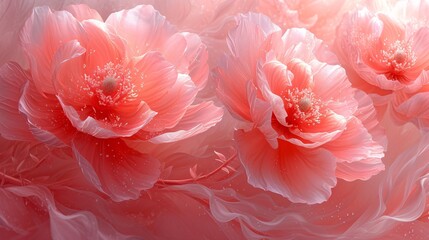 Pink Flower Power: Celebrating the Beauty of Spring Generative AI