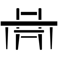 School Desk Icon