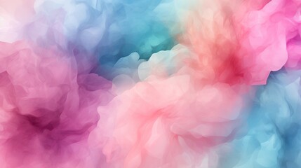 Fototapeta premium pink and blue watercolor smoke background. Digital concept, illustration painting.