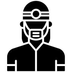 Female Dentist Icon