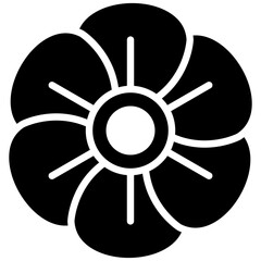 Obraz premium Nasturtium Icon