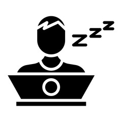 Sleepy Worker Icon